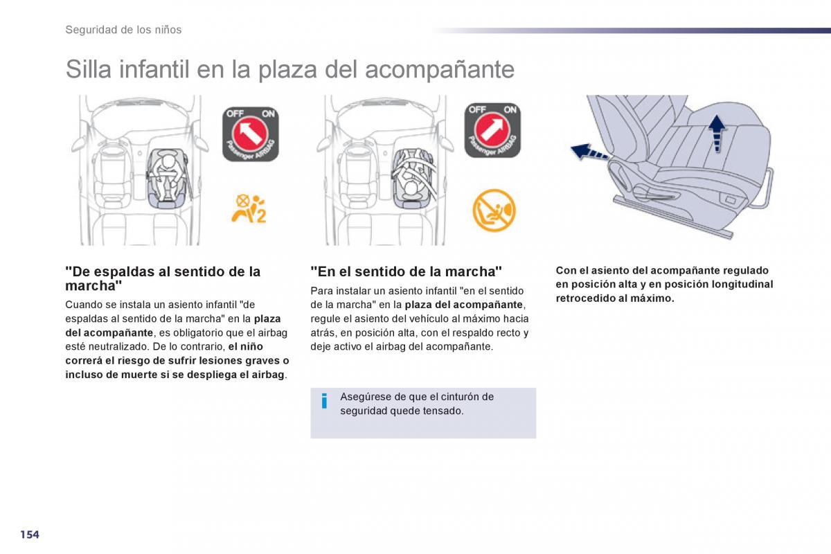 manual  Peugeot 508 manual del propietario / page 156