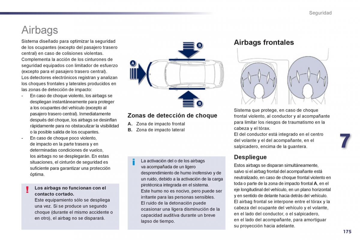 manual  Peugeot 508 manual del propietario / page 177