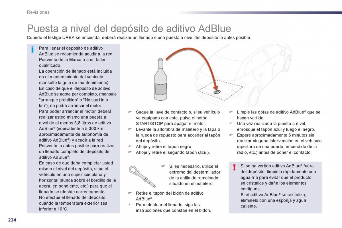 manual  Peugeot 508 manual del propietario / page 236