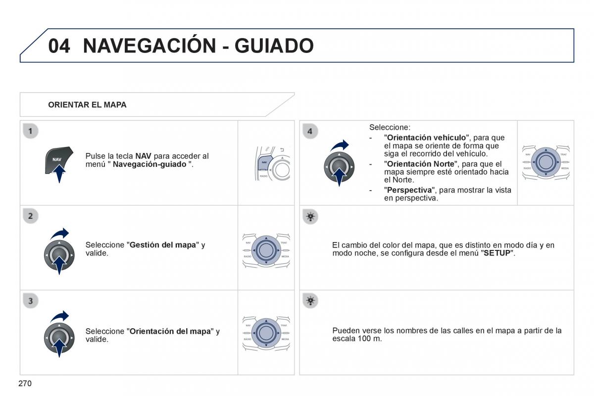 manual  Peugeot 508 manual del propietario / page 272