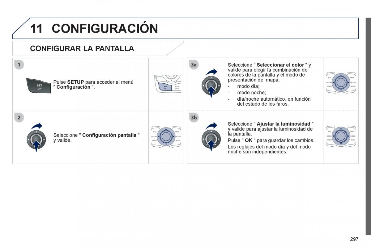 manual  Peugeot 508 manual del propietario / page 299