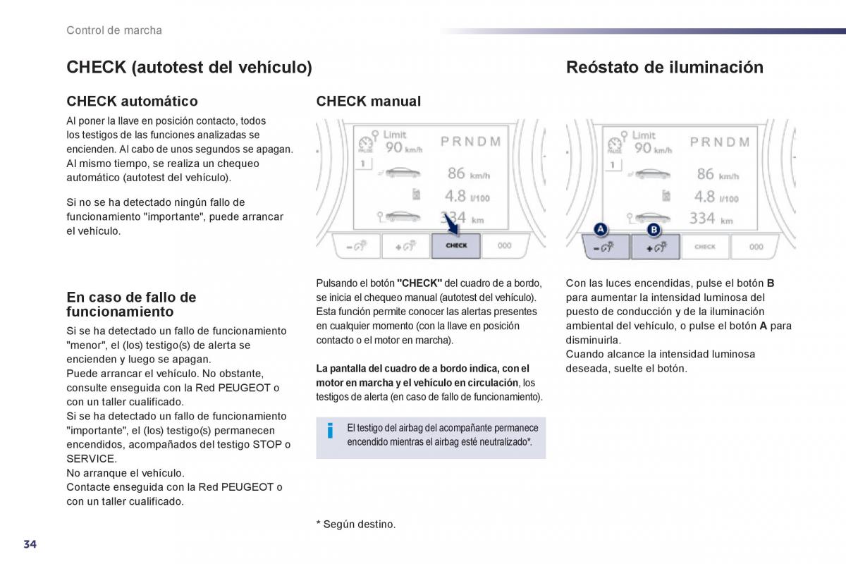 manual  Peugeot 508 manual del propietario / page 36