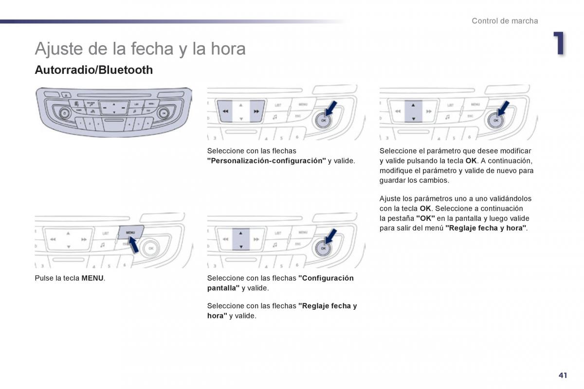 manual  Peugeot 508 manual del propietario / page 43