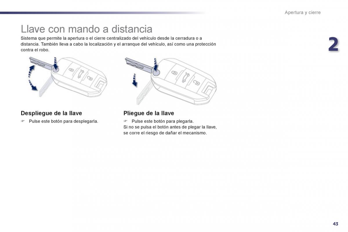 manual  Peugeot 508 manual del propietario / page 45