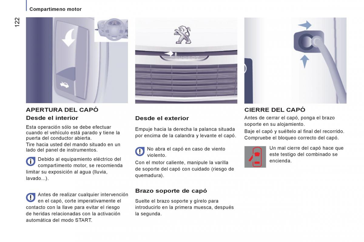 Peugeot Boxer II 2 manual del propietario / page 124