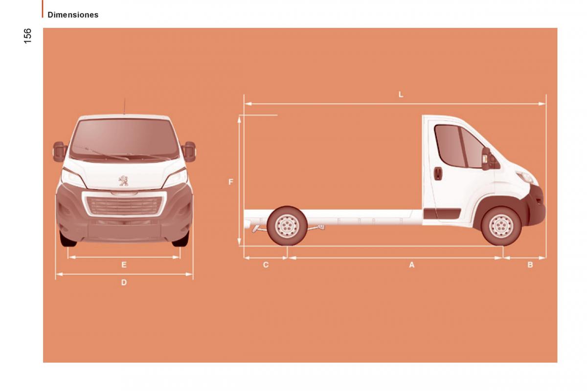 Peugeot Boxer II 2 manual del propietario / page 158