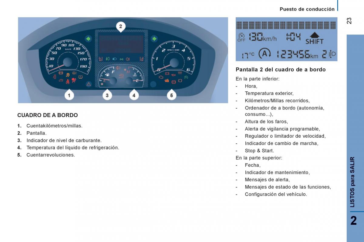 Peugeot Boxer II 2 manual del propietario / page 25