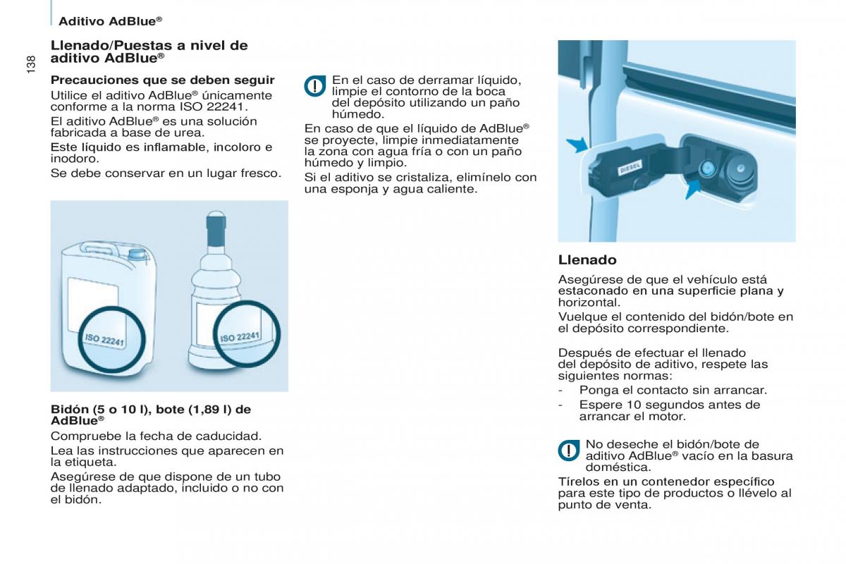 Peugeot Partner II 2 manual del propietario / page 140