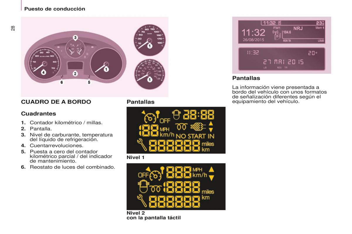 Peugeot Partner II 2 manual del propietario / page 30