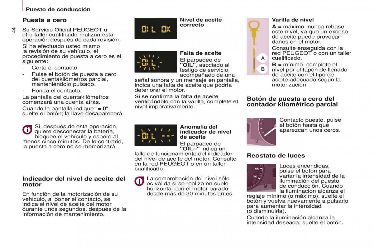 Peugeot Partner II 2 manual del propietario / page 46