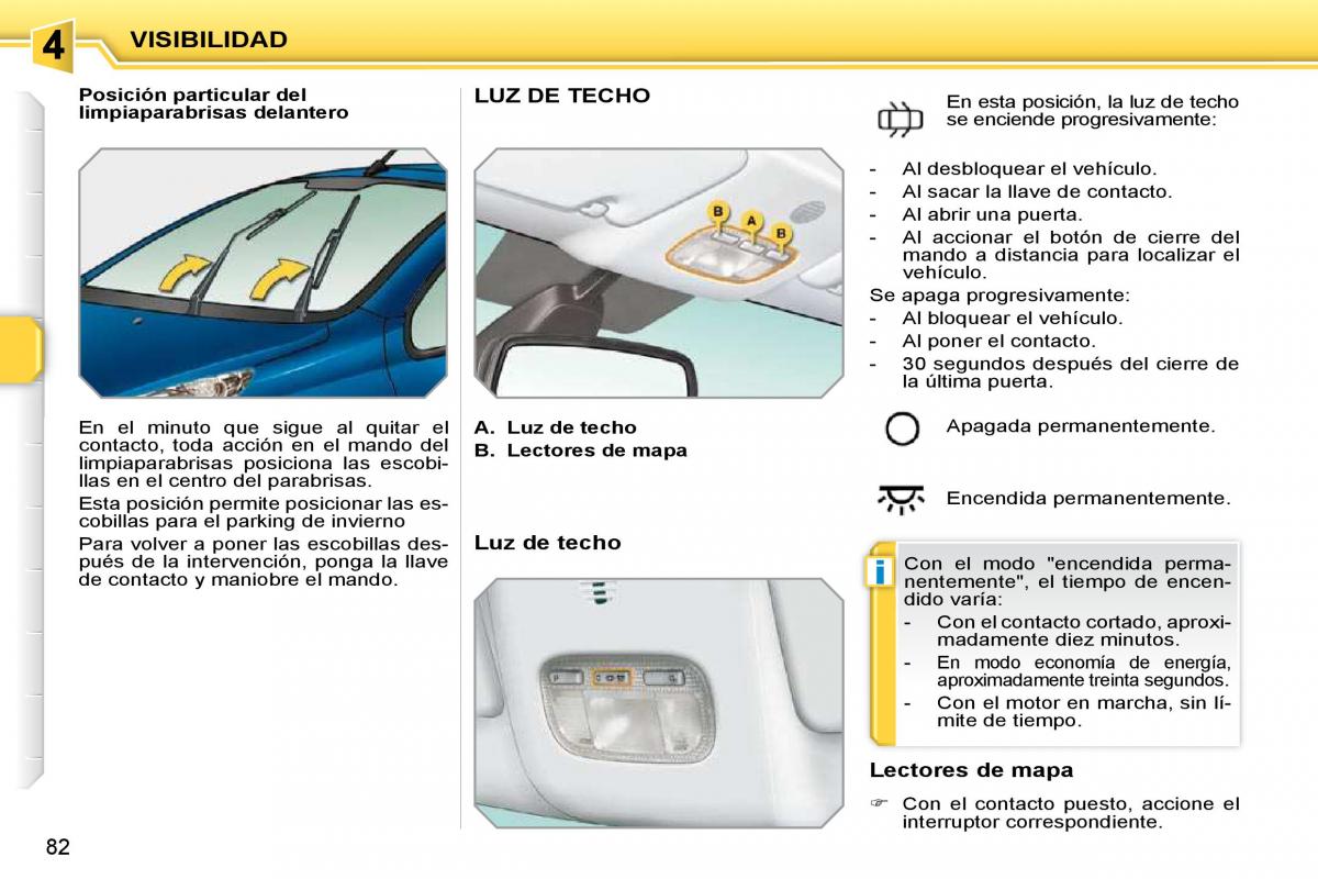 Peugeot 207 CC manual del propietario / page 89