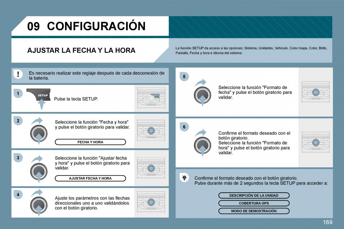 Peugeot 207 CC manual del propietario / page 179