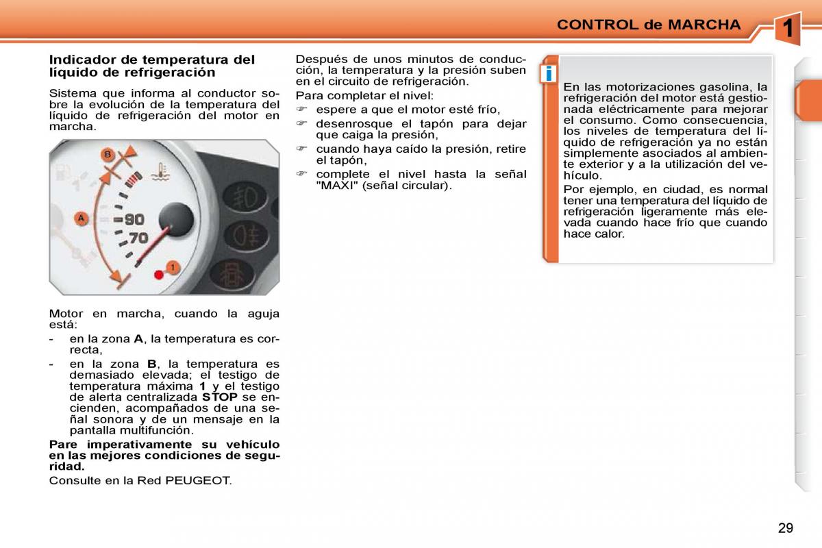 Peugeot 207 CC manual del propietario / page 26