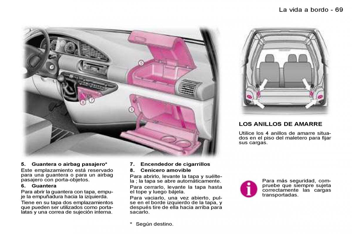 Peugeot Expert I 1 manual del propietario / page 71