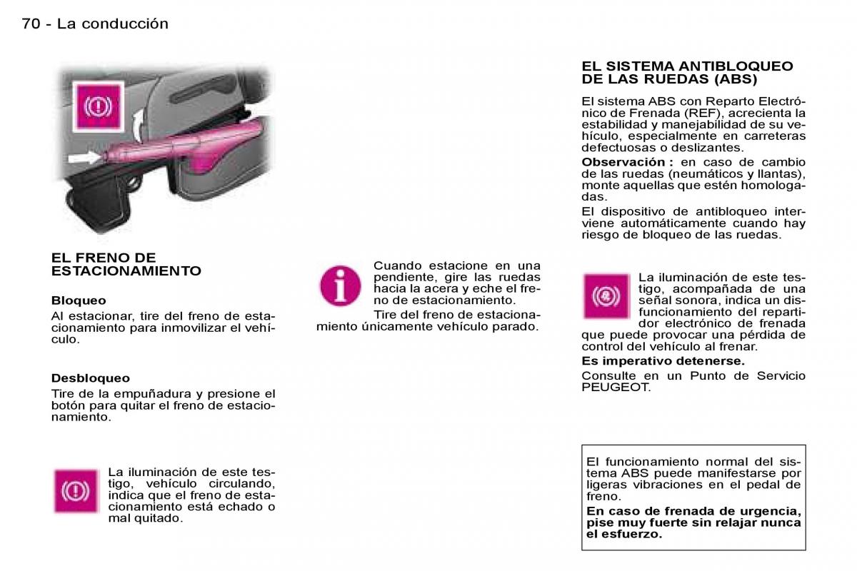 manual Peugeot Expert Peugeot Expert I 1 manual del propietario / page 76