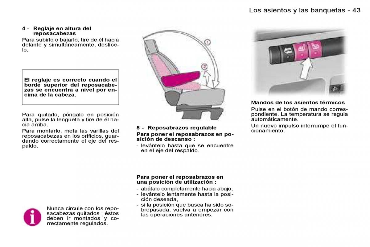 Peugeot Expert I 1 manual del propietario / page 44