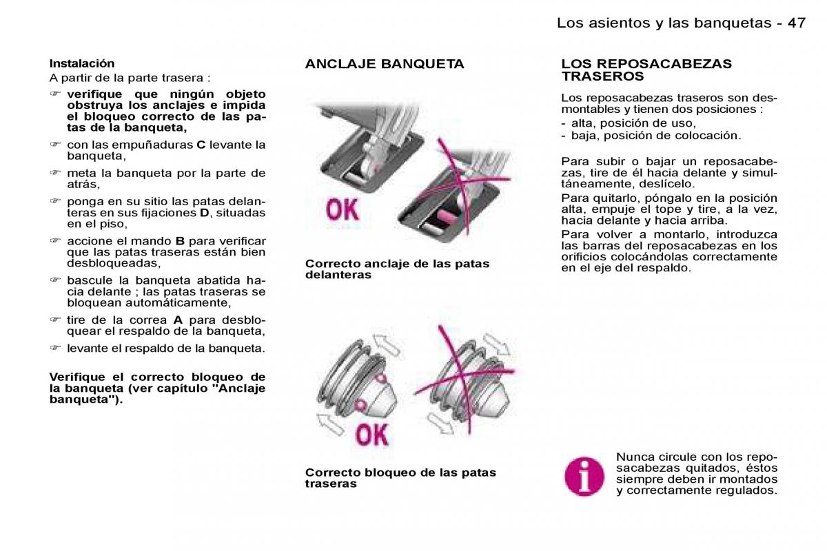 Peugeot Expert I 1 manual del propietario / page 46