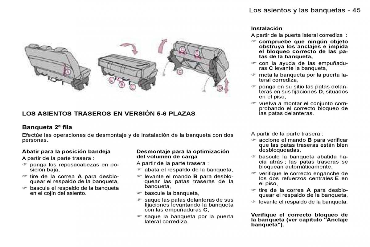 Peugeot Expert I 1 manual del propietario / page 47