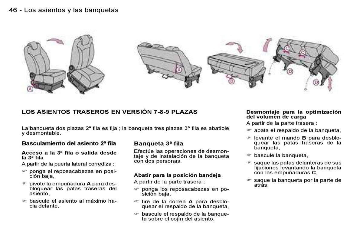 Peugeot Expert I 1 manual del propietario / page 48