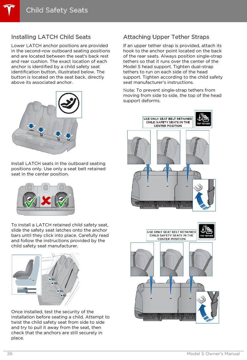 Tesla S owners manual / page 26