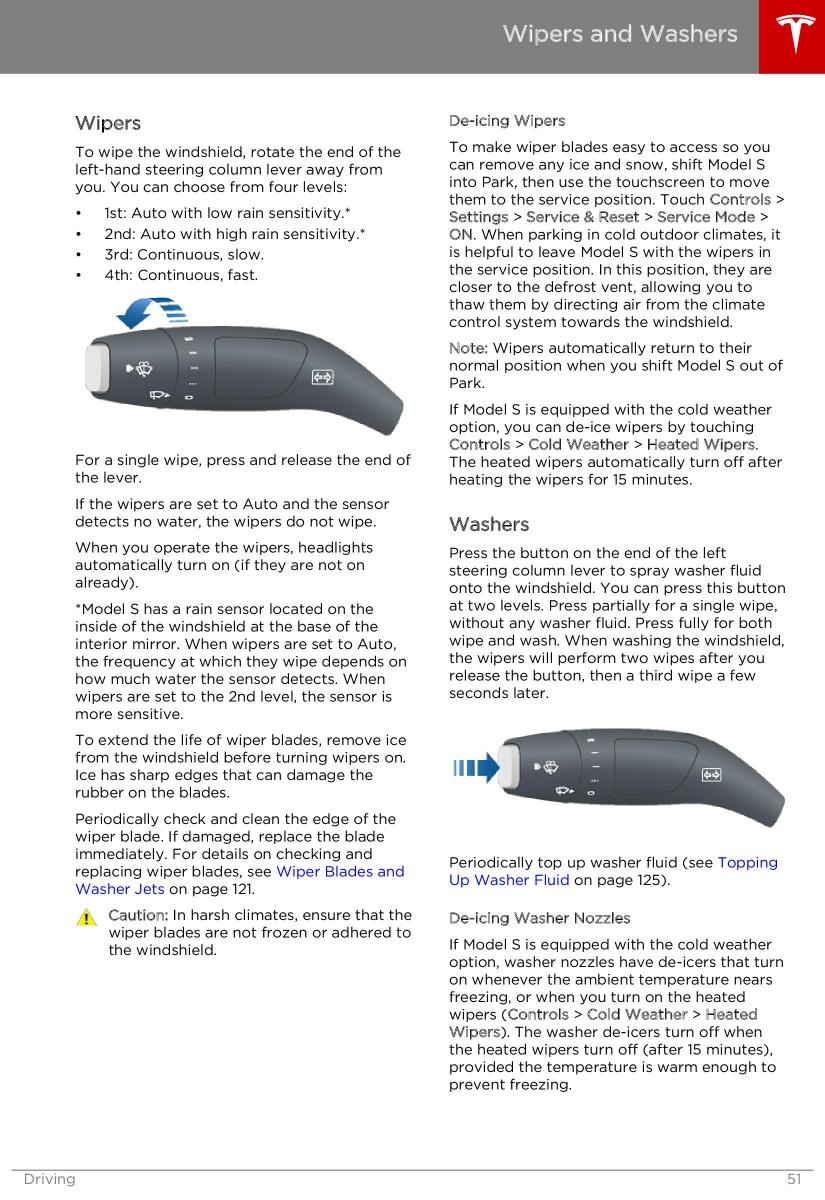 Tesla S owners manual / page 51