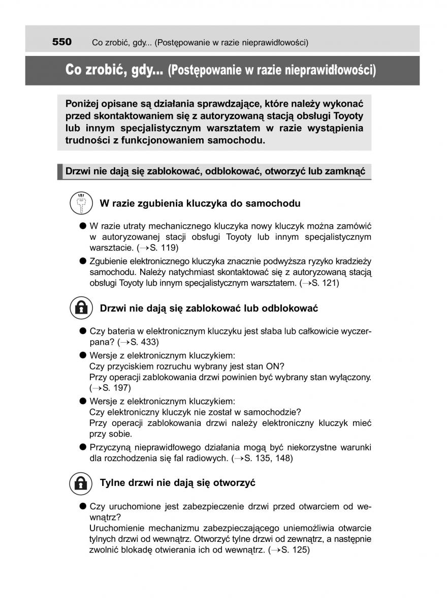 Toyota Auris Hybrid II 2 instrukcja obslugi / page 550