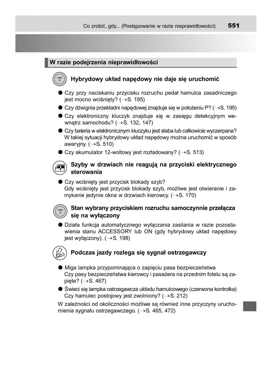 Toyota Auris Hybrid II 2 instrukcja obslugi / page 551