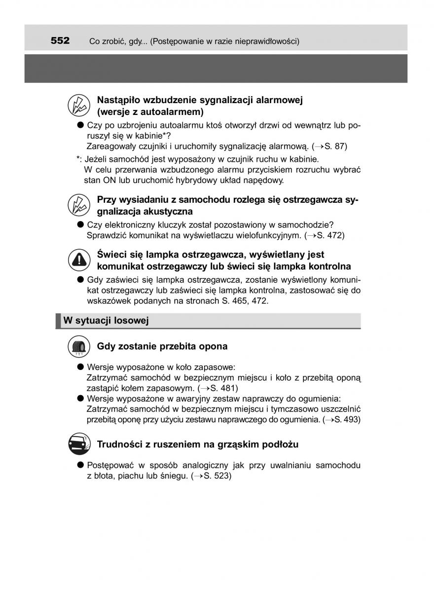 Toyota Auris Hybrid II 2 instrukcja obslugi / page 552