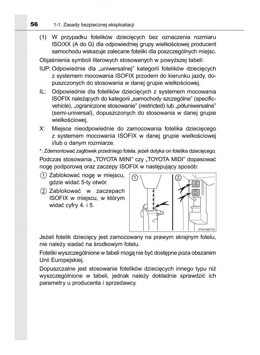 Toyota Auris Hybrid II 2 instrukcja obslugi / page 56