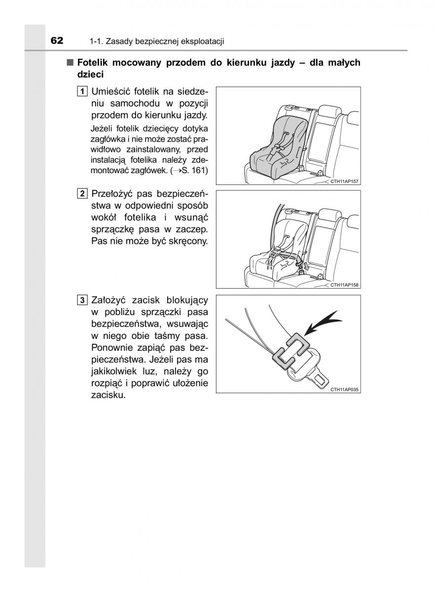 Toyota Auris Hybrid II 2 instrukcja obslugi / page 62