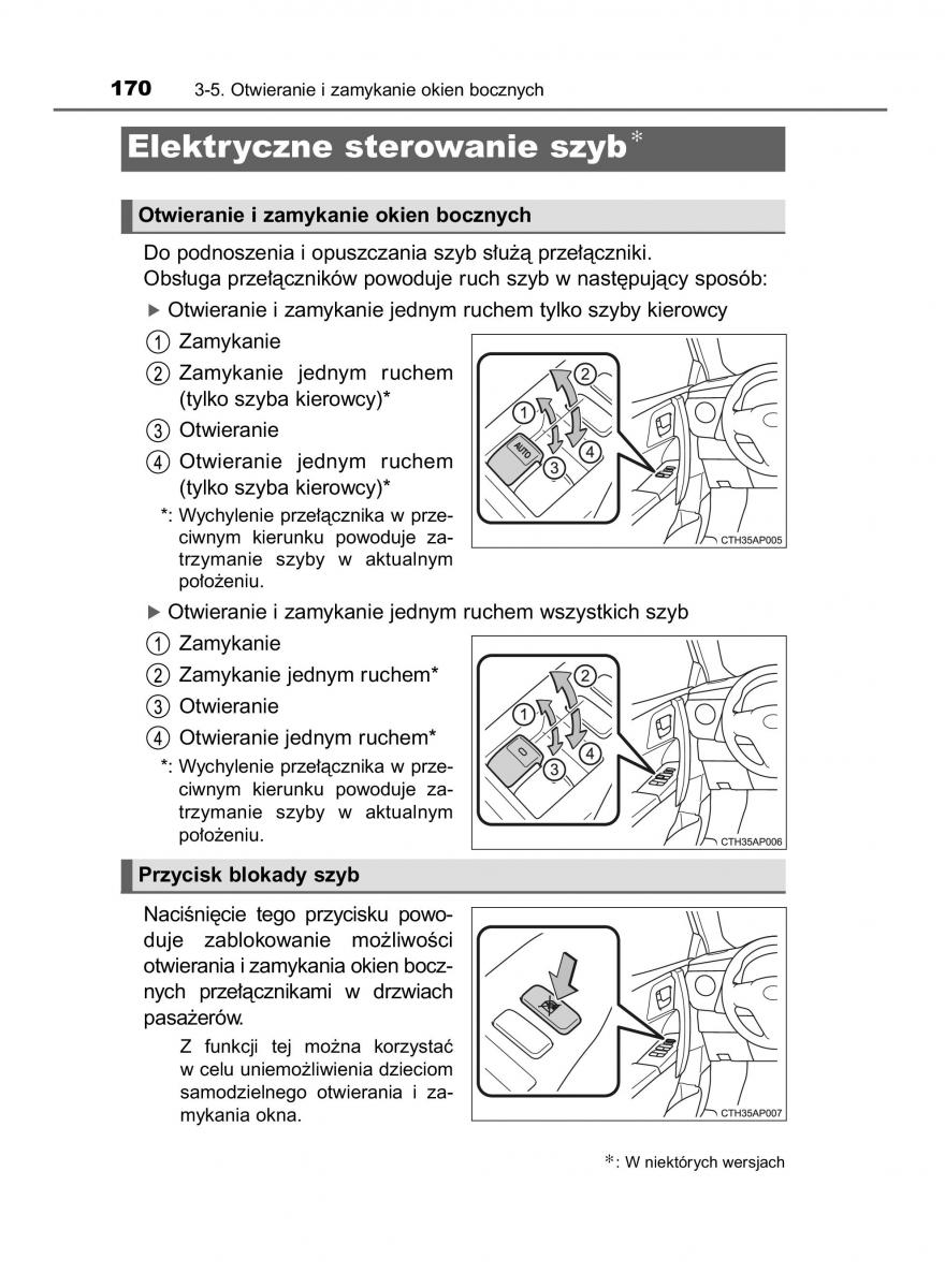 Toyota Auris Hybrid II 2 instrukcja obslugi / page 170