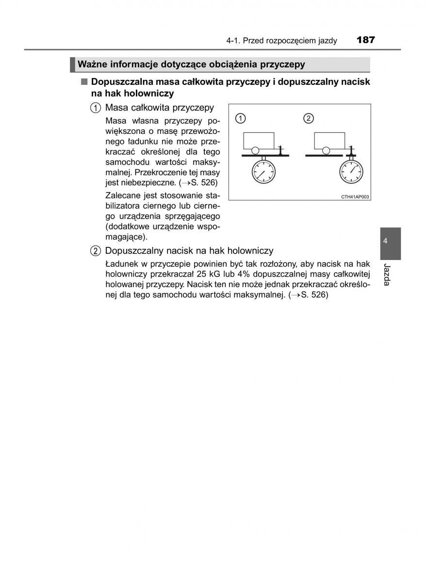 Toyota Auris Hybrid II 2 instrukcja obslugi / page 187