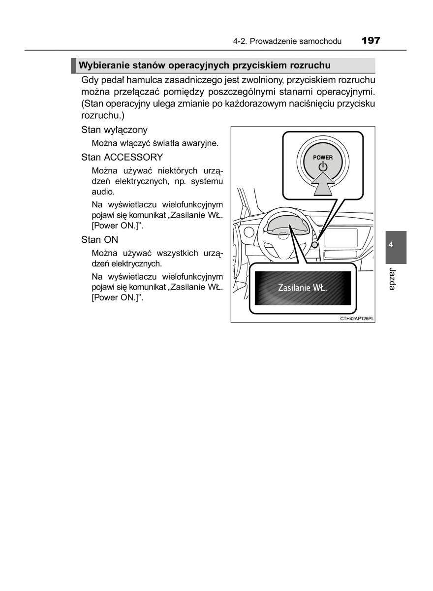 Toyota Auris Hybrid II 2 instrukcja obslugi / page 197