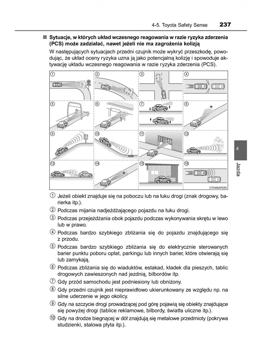 Toyota Auris Hybrid II 2 instrukcja obslugi / page 237