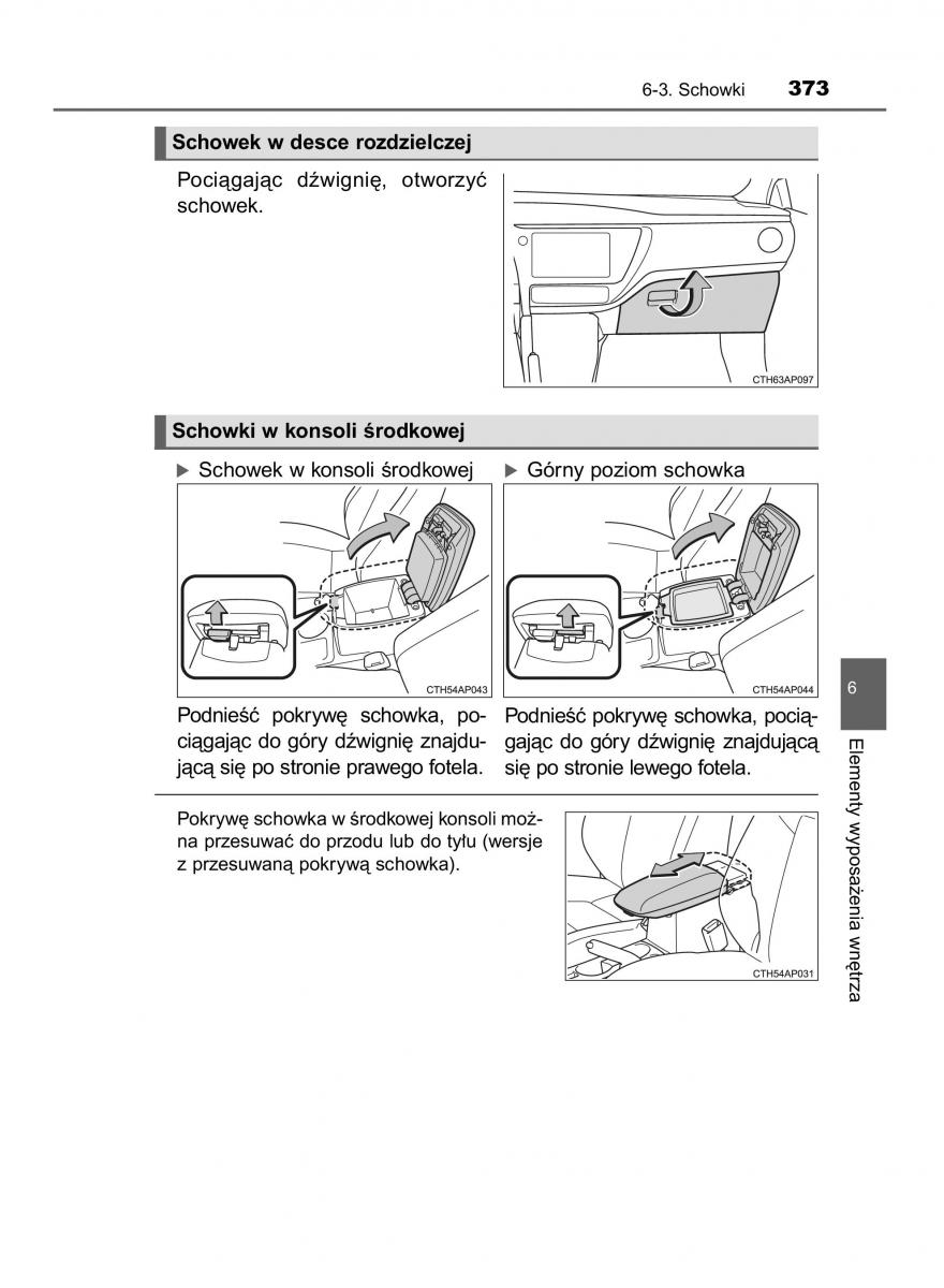 Toyota Auris Hybrid II 2 instrukcja obslugi / page 373