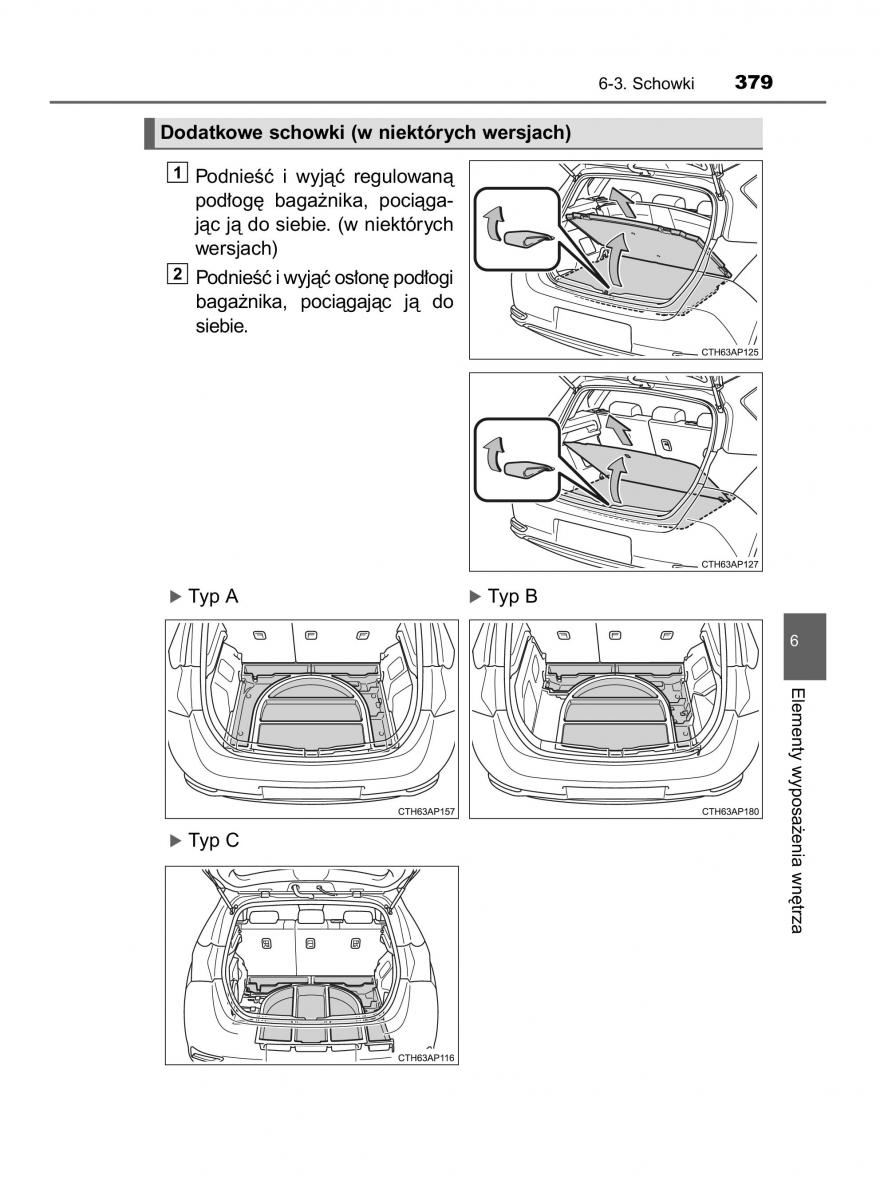 Toyota Auris Hybrid II 2 instrukcja obslugi / page 379