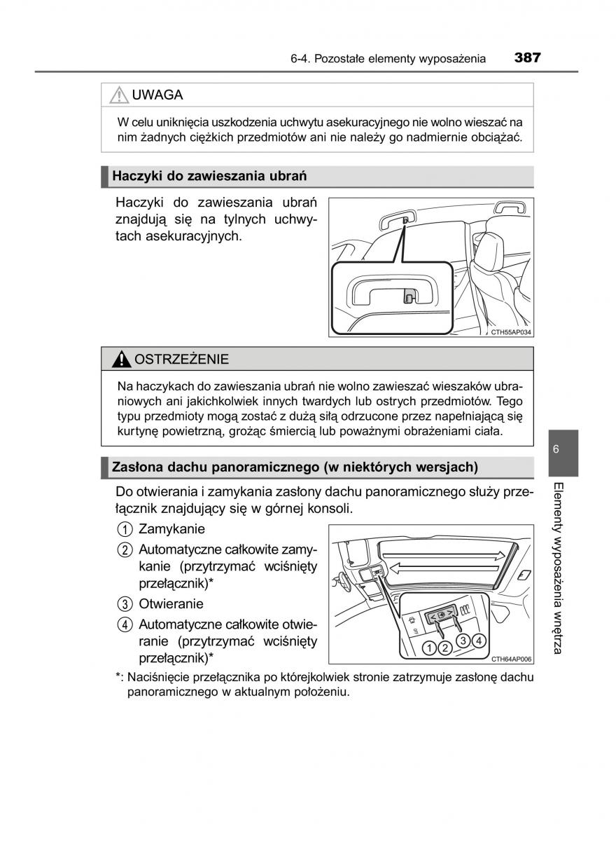 Toyota Auris Hybrid II 2 instrukcja obslugi / page 387