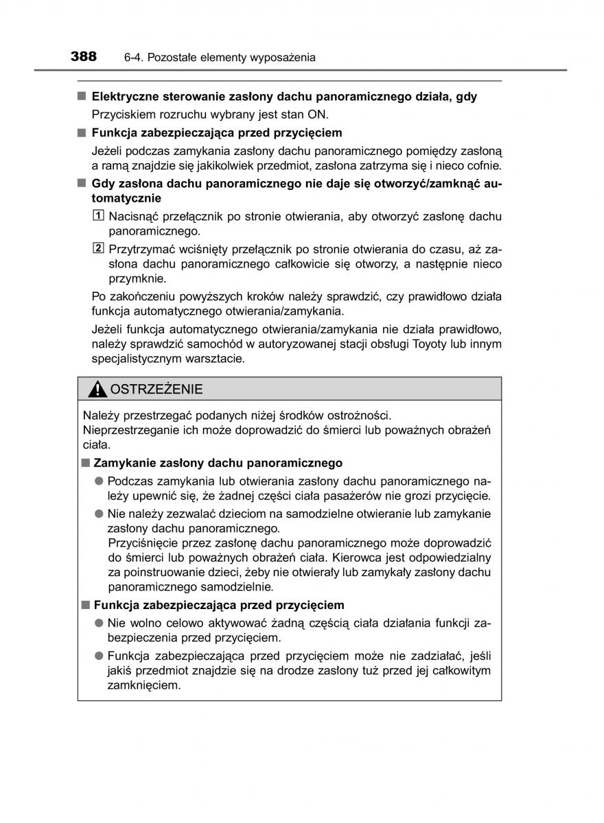 Toyota Auris Hybrid II 2 instrukcja obslugi / page 388