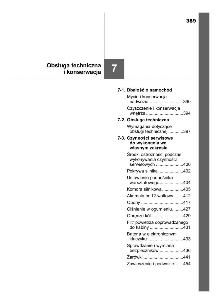 Toyota Auris Hybrid II 2 instrukcja obslugi / page 389