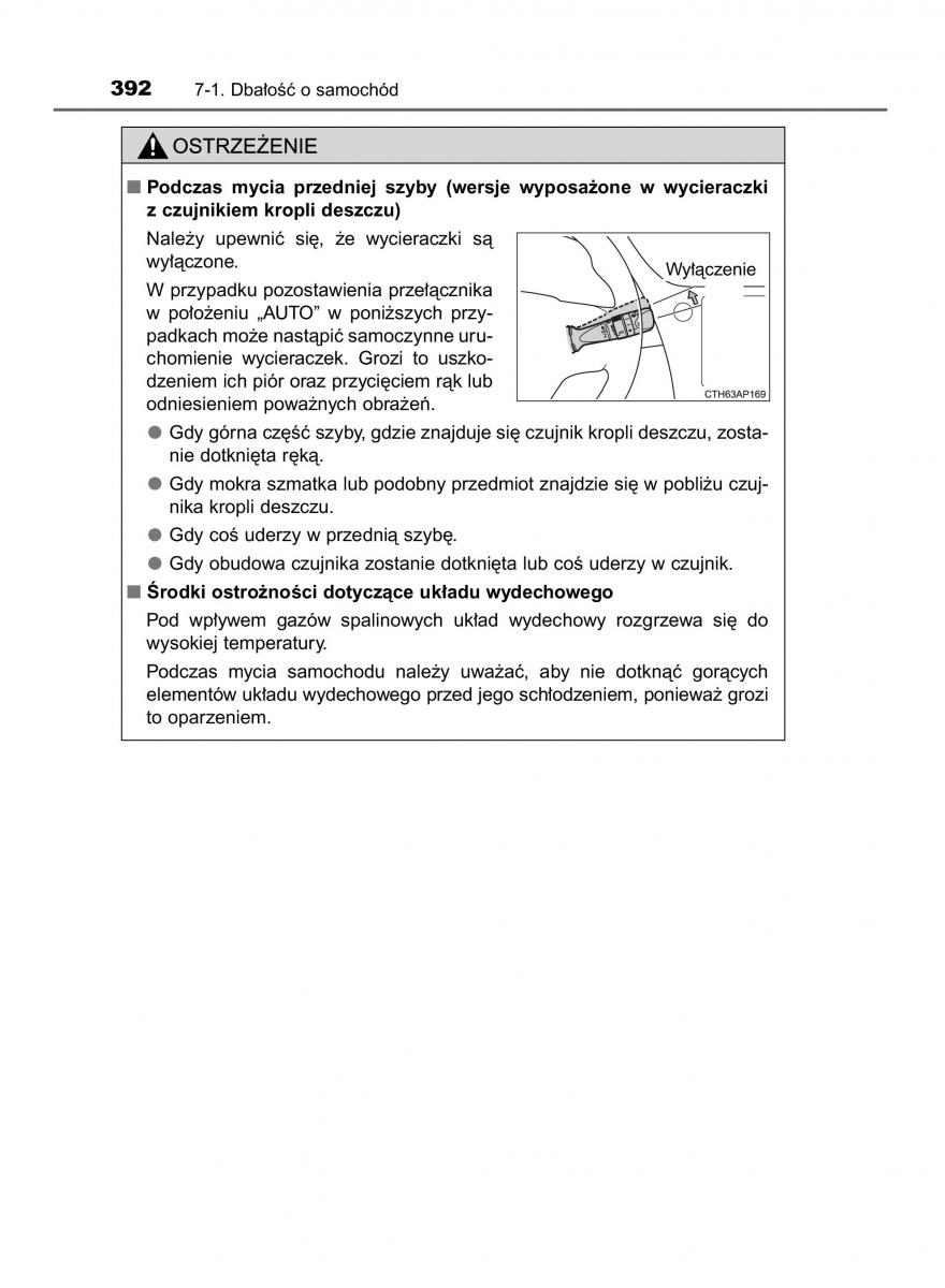 Toyota Auris Hybrid II 2 instrukcja obslugi / page 392