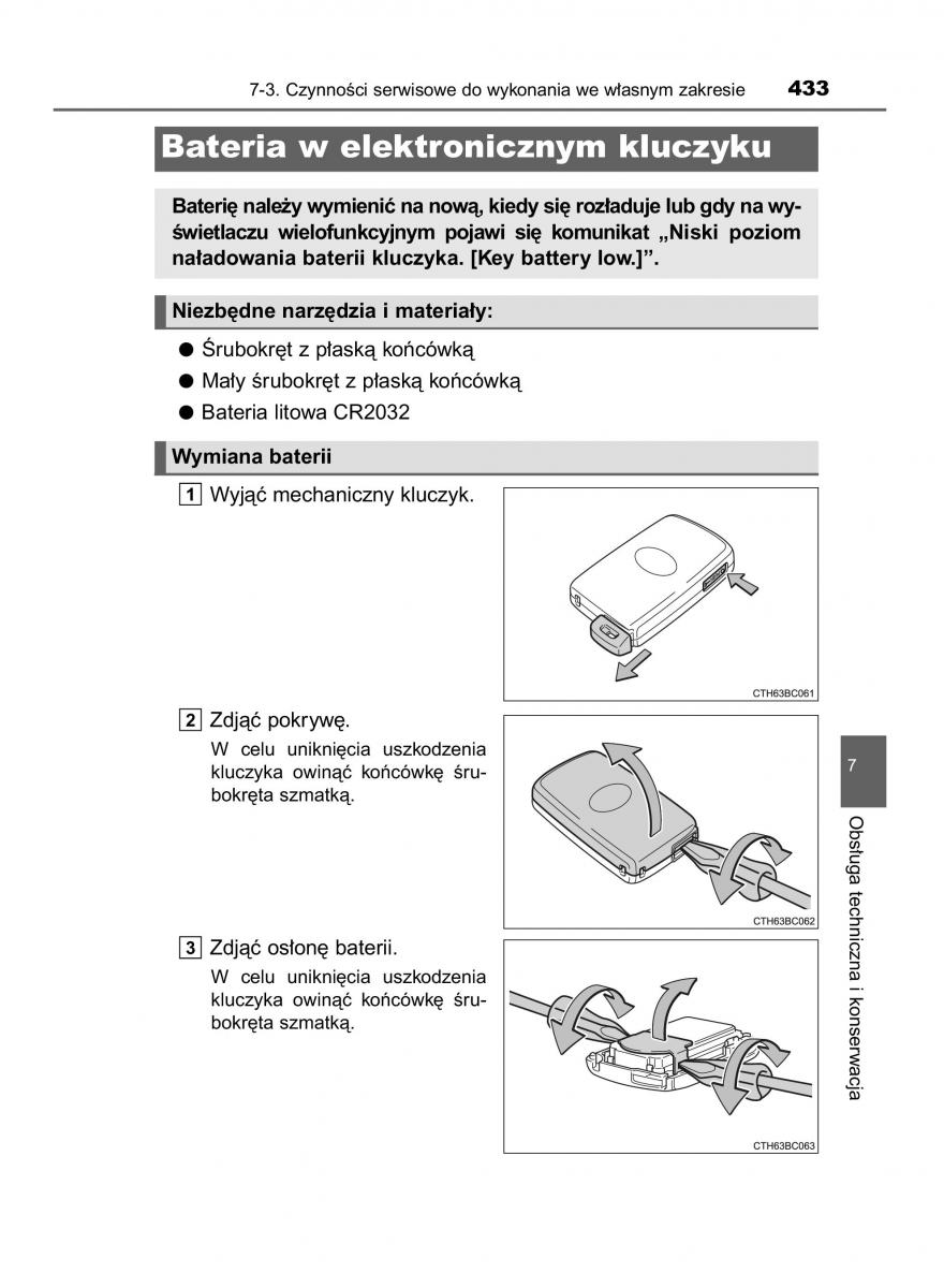 Toyota Auris Hybrid II 2 instrukcja obslugi / page 433