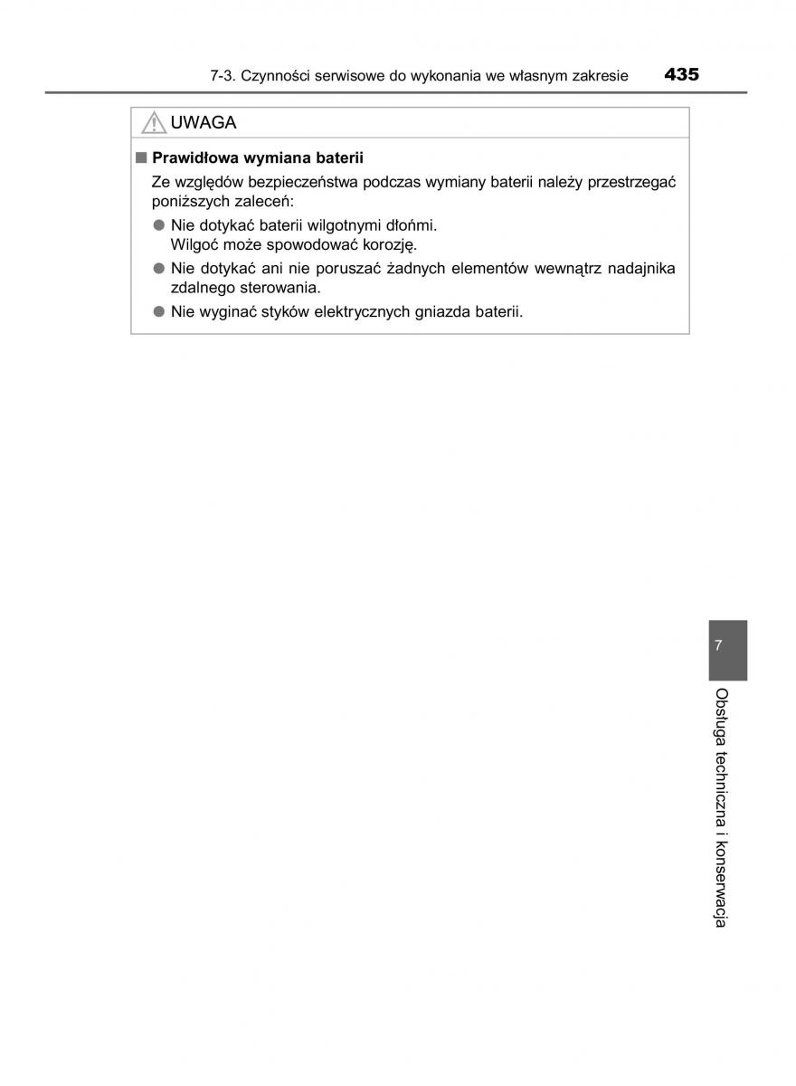 Toyota Auris Hybrid II 2 instrukcja obslugi / page 435