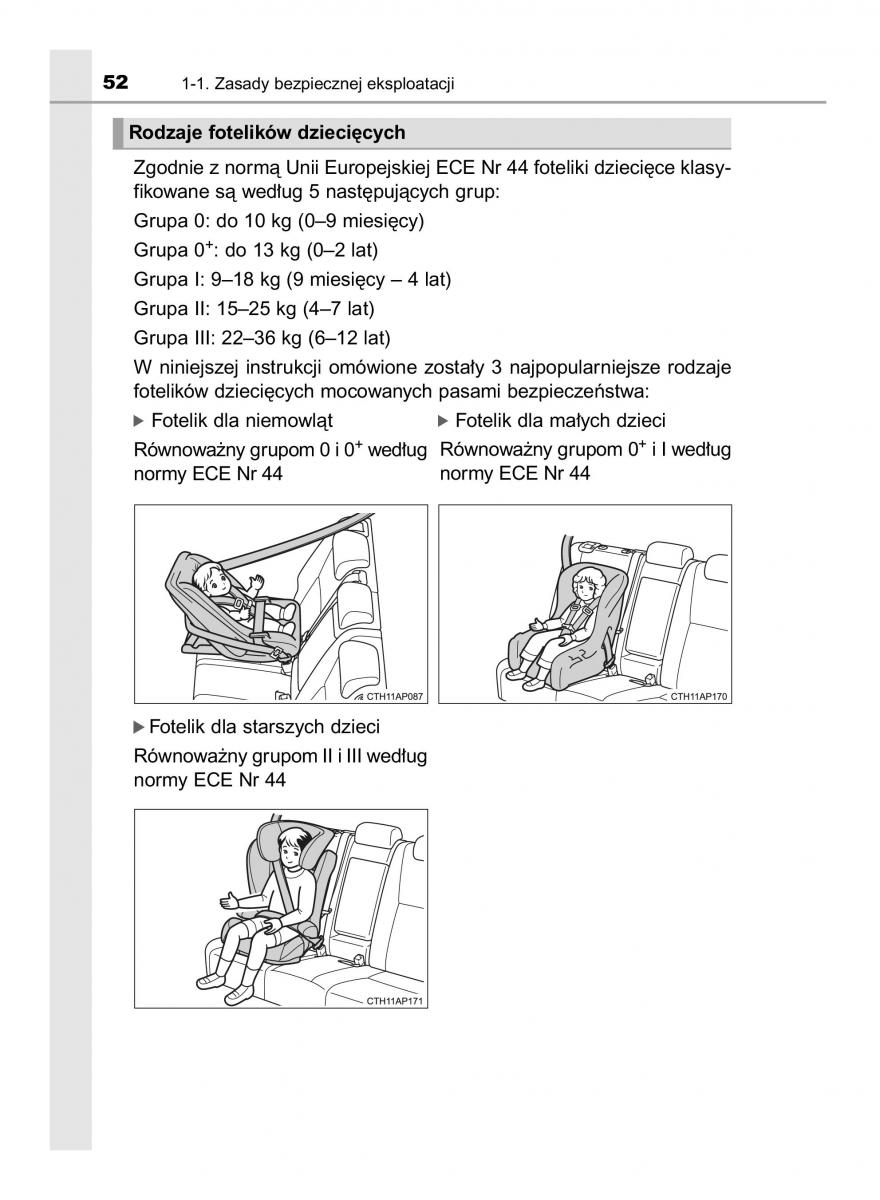 Toyota Auris Hybrid II 2 instrukcja obslugi / page 52