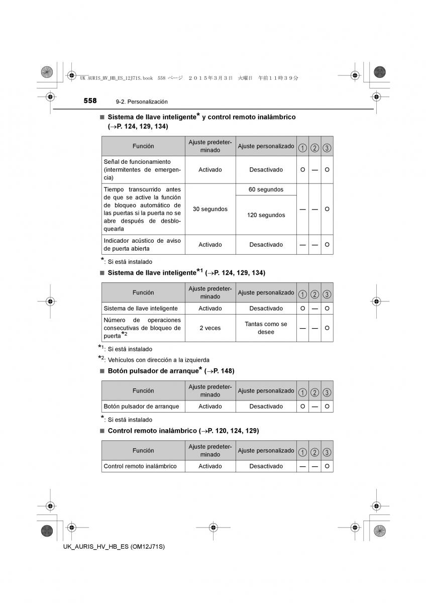 Toyota Auris Hybrid II 2 manual del propietario / page 558