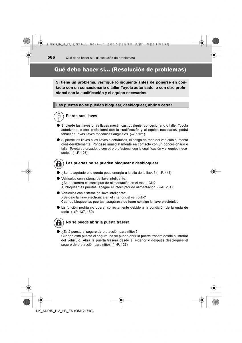 Toyota Auris Hybrid II 2 manual del propietario / page 566