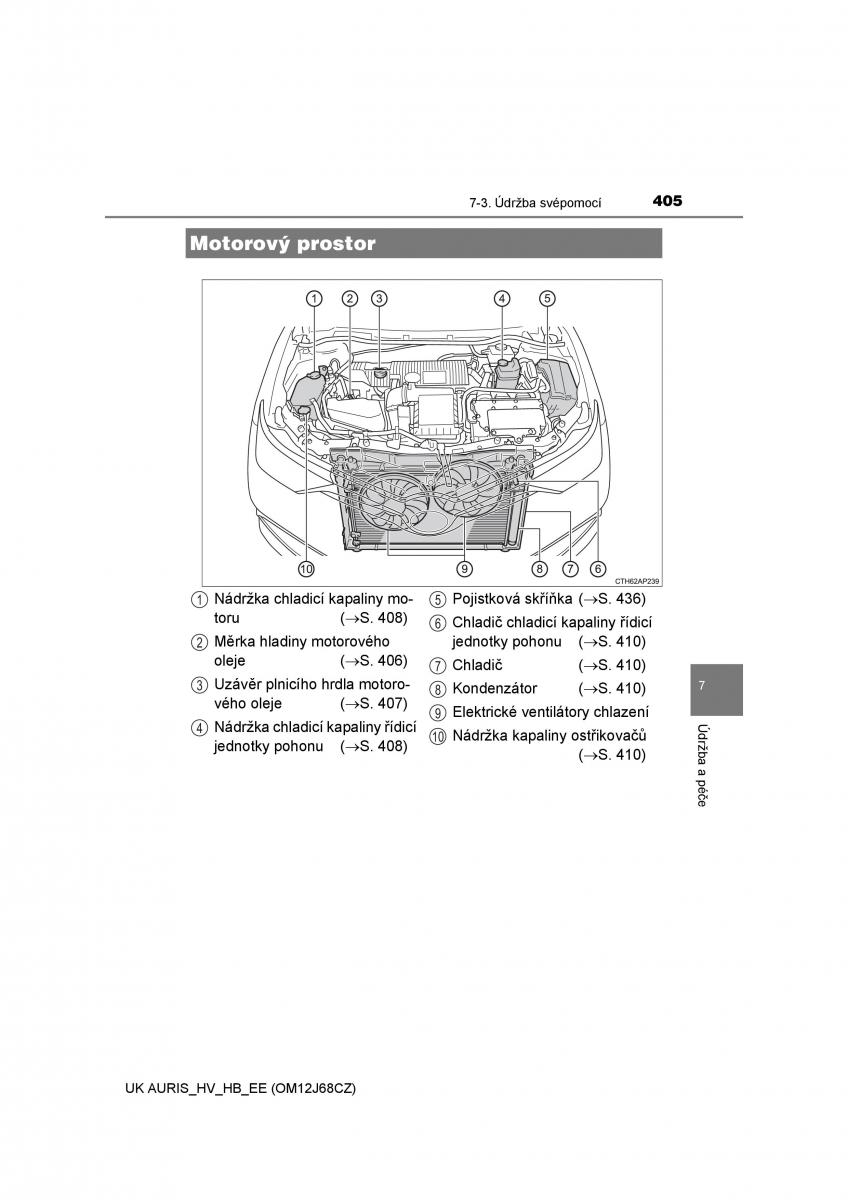 Toyota Auris Hybrid II 2 navod k obsludze / page 405