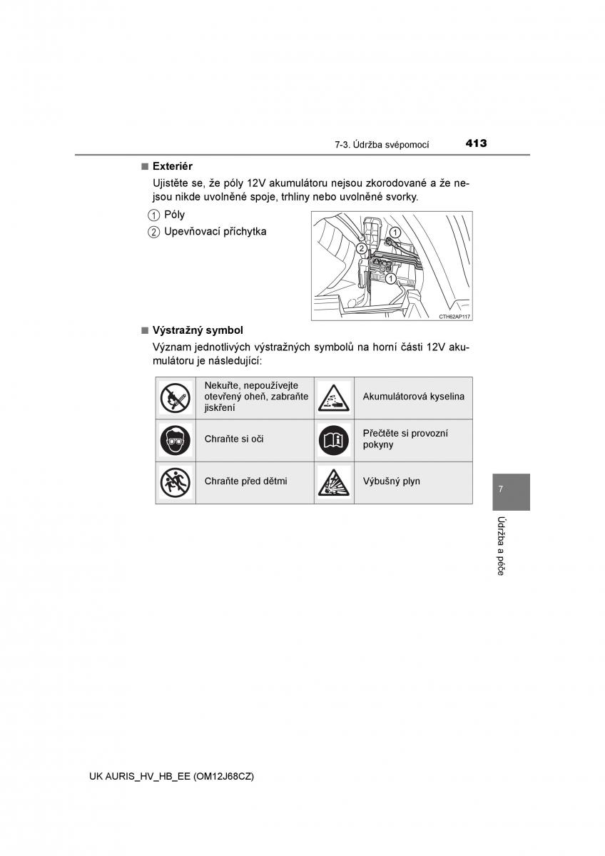 Toyota Auris Hybrid II 2 navod k obsludze / page 413