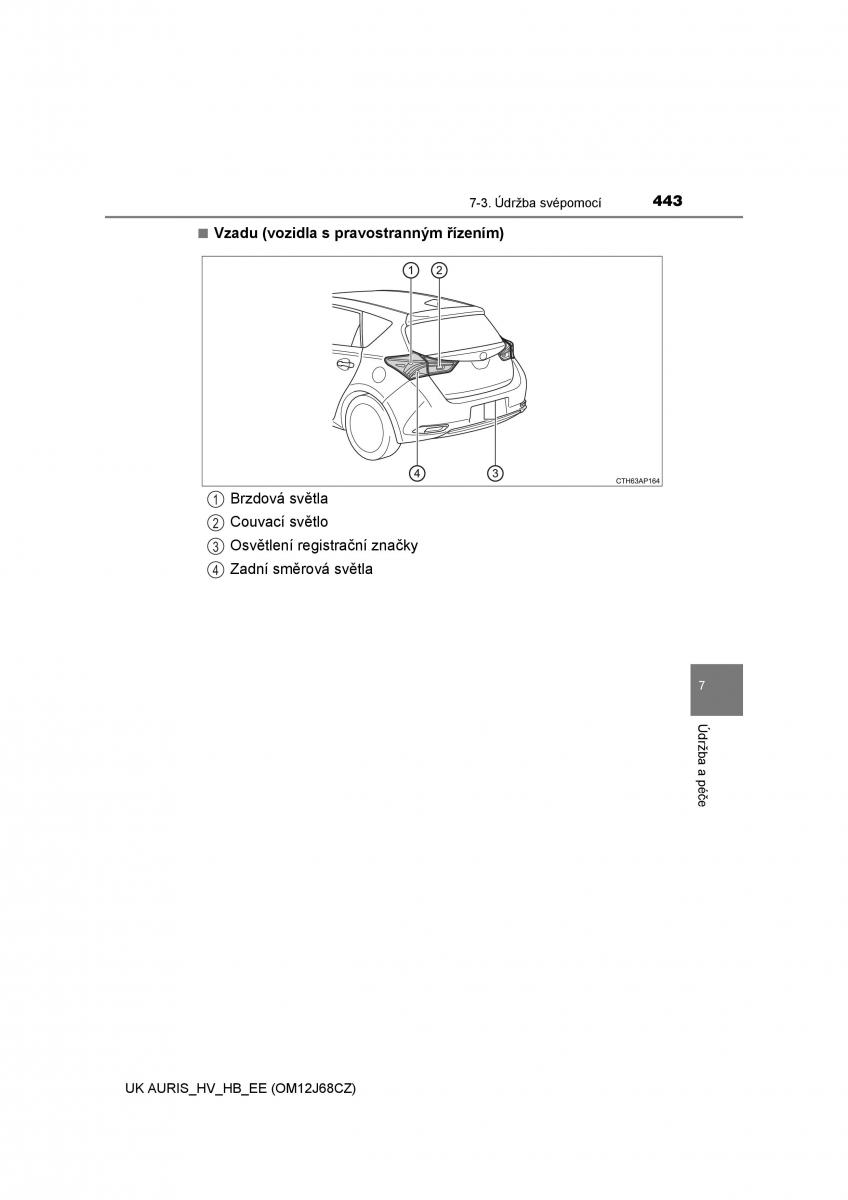 Toyota Auris Hybrid II 2 navod k obsludze / page 443