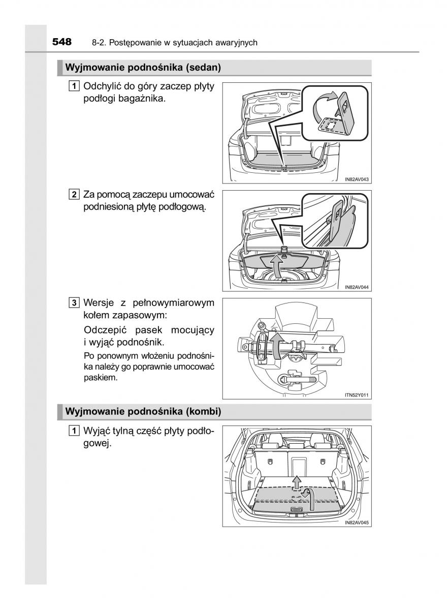 Toyota Avensis IV 4 instrukcja obslugi / page 548