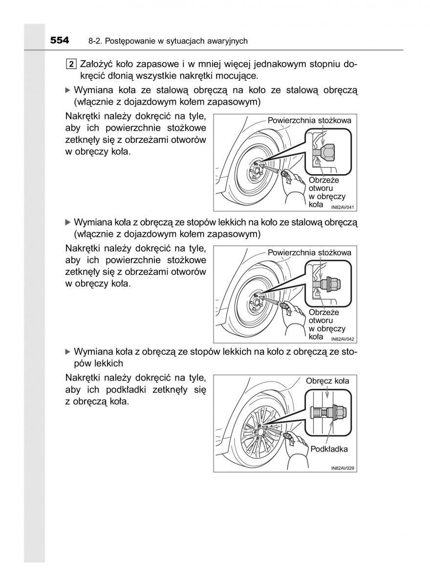 Toyota Avensis IV 4 instrukcja obslugi / page 554